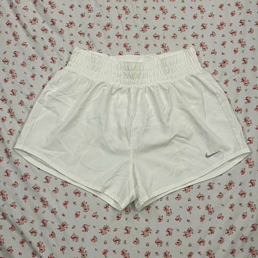 Nike Women's White Athletic Shorts